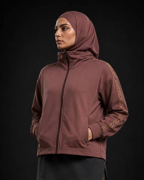 Cropped Jacket — structured modest jacket