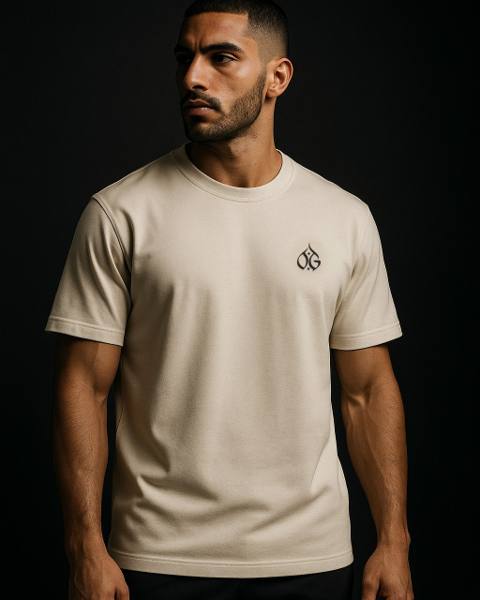 Apogee Tee in bone colorway