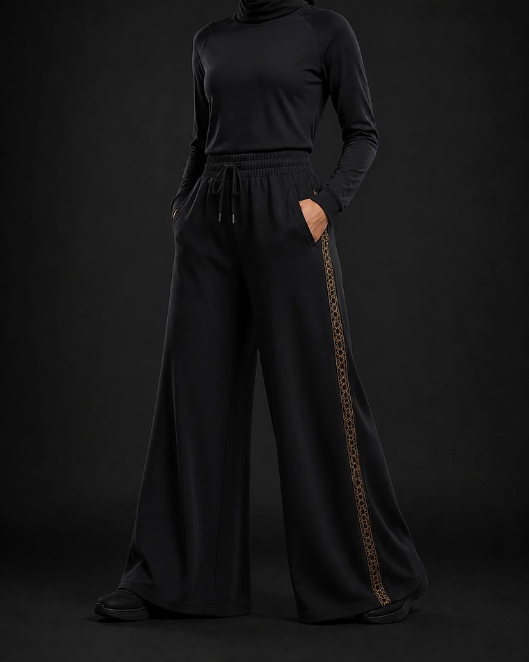 Wide-Leg Pant — flowing modest trouser