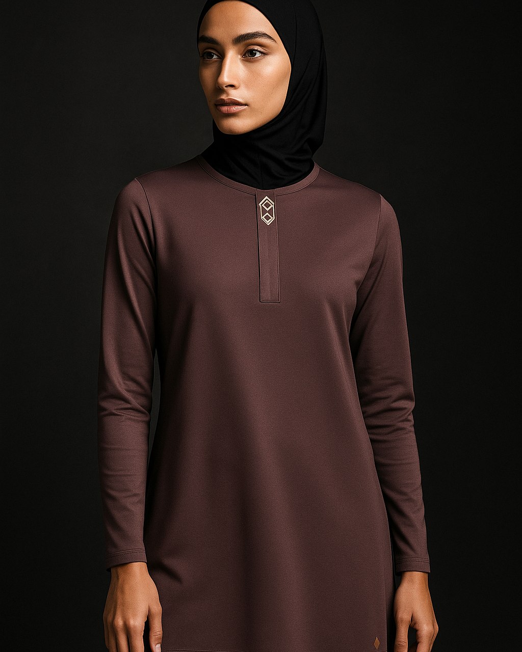 Longline Tunic — full coverage, tailored athletic fit