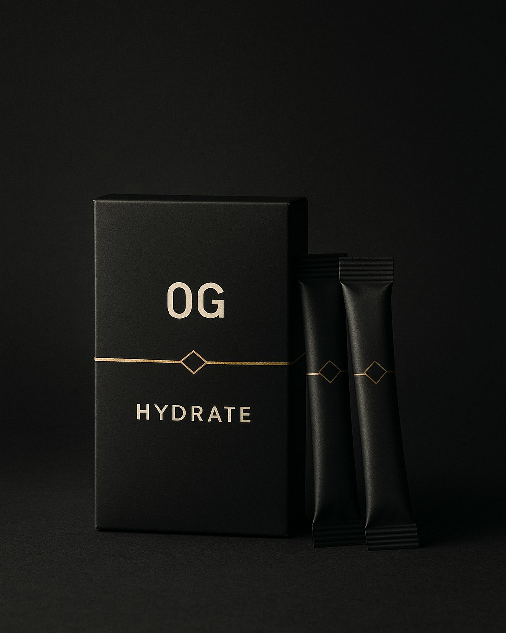 0G Hydrate — electrolyte stick packs, zero sugar